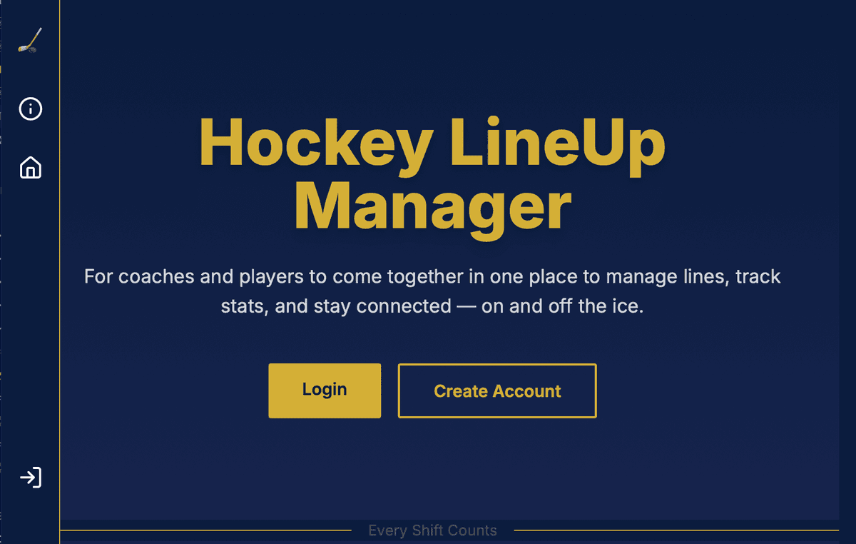 Hockey Lineup Manager